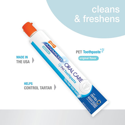Nylabone Advanced Oral Care Natural Toothpaste Peanut Butter 2.5 oz. (1 Count)