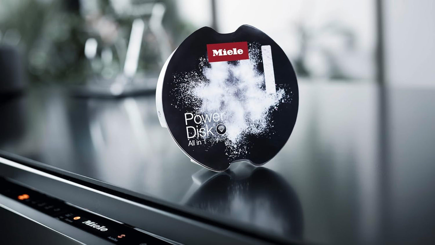 Miele Miele PowerDisk All in 1 Dishwasher Detergent for Dishwashers with AutoDos, 6-Pack