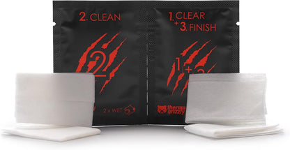 Thermal Grizzly Kryonaut Extreme - 2 Gram - Extremely High Performance Thermal Paste with 12 Cleaning Wipes 6 Wet & 6 Dry- for Maximum Thermal Conductivity While Overclocking CPU/GPU/PS4/PS5/Xbox