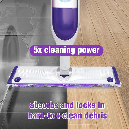 60 Pack Power Mop Refill Pads for Swiffer Power Mop, Disposable Spray Wet Pads Refill for Swiffer PowerMop Multi-Surface Mopping Pad Refills,Mop Head Replacement for Floor Cleaning