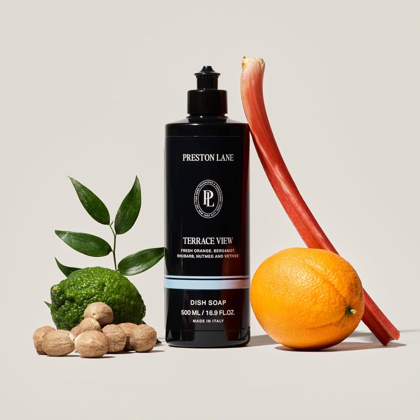 Preston Lane Luxury Dish Soap, Mayfair Scent | Plant Powered Formula with Essential Oils | Tough on Grease, Gentle on Hands | Vegan, Cruelty Free, Clean Ingredients