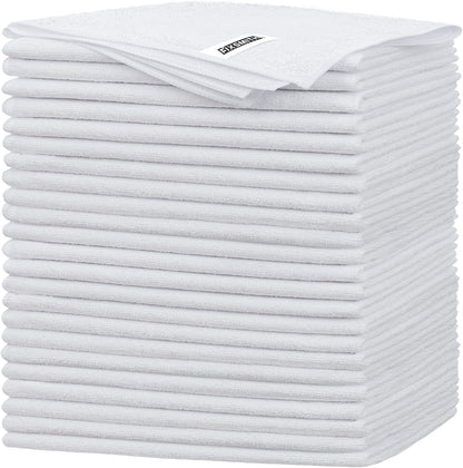 FIXSMITH Microfiber Cleaning Cloth - Pack of 8, Size: 12 x 16 in, Multi-Functional Cleaning Towels, Highly Absorbent Cleaning Rags, Lint-Free, Streak-Free Cleaning Cloths for Car Kitchen Home