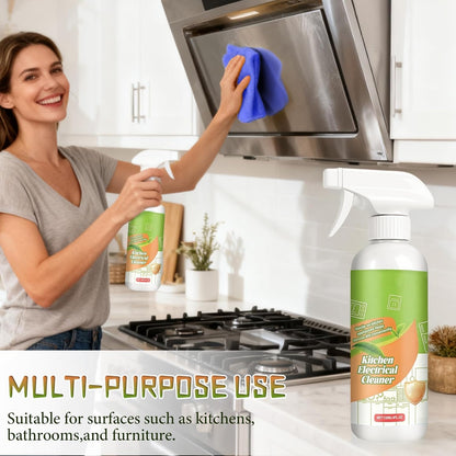 2PCS Kitchen Cleaner Remover Spray,Multifunctional Kitchen Appliance Cleaner,Kitchen Enzyme Cleaner,For Cooktop,Stove,Oven,Microwave & Oil Stains