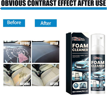 5 OZ (150 ml) Car Multi-Purpose Foam Cleaner, Interior Cleaner, Car Interior Ceiling Leather Seat Power Foam Cleaning