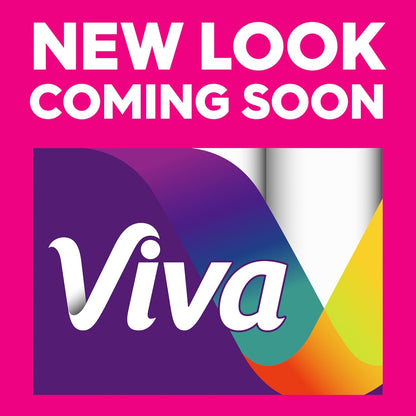 Viva Signature Cloth Paper Towels, Task Size, 8 Family Triple Rolls, 141 Sheets per Roll (Packaging May Vary)