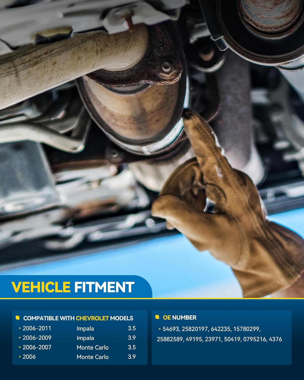 PHILTOP Left and Right Catalytic Converter Replacement For 2005-2010 300 2.7/3.5L V6 RWD, 2006-2010 Charger 2.7/3.5L V6 RWD, 2005-2008 Magnum 2.7/3.5L V6 RWD Replace 55434, 55433 (EPA Compliant) - Colors B
