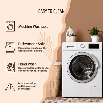 Swedish Dishcloths for Kitchen, Swedish Dish Cloths 5 Pack, Super Absorbent Reusable Paper Towels Washable, Biodegradable, Quick Drying, Dishwasher Safe