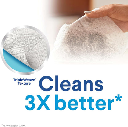 Clorox Disinfecting Wipes Value Pack, Bleach Free Cleaning Wipes, 75 Count Each, Pack of 2 + Clorox Toilet Wand Toilet Cleaning Kit, Caddy and 6 Refills (Pack May Vary)