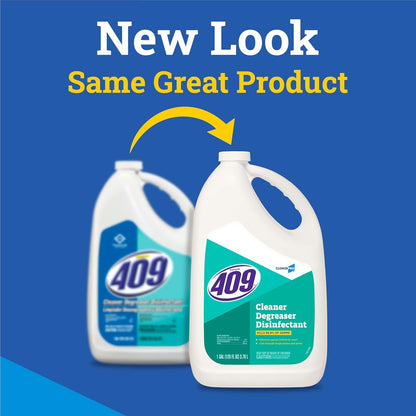 CloroxPro Formula 409 Cleaner Degreaser Disinfectant Refill, 128 Fluid Ounces (Package May Vary)