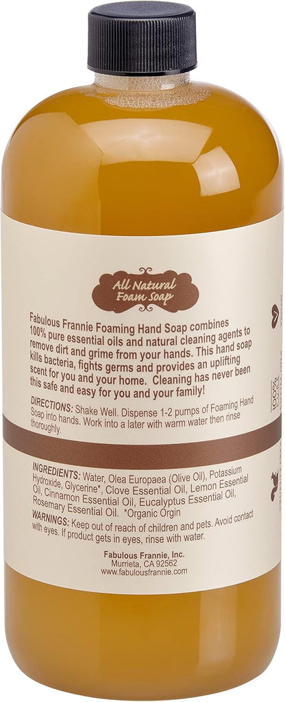 Fabulous Frannie All Natural Ingredients No Synthetics Protect Carpet Care made with Pure Essential Oils Clove, Lemon, Cinnamon, Eucalyptus and Rosemary 13 Ounce (Pack of 1)