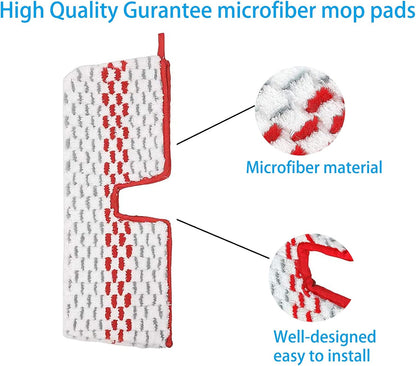 6 Pack Replace Mop Pads for Promist Max Microfiber Spray Mop Refill, Washable Reusable Replace Spray Mop Pad Head