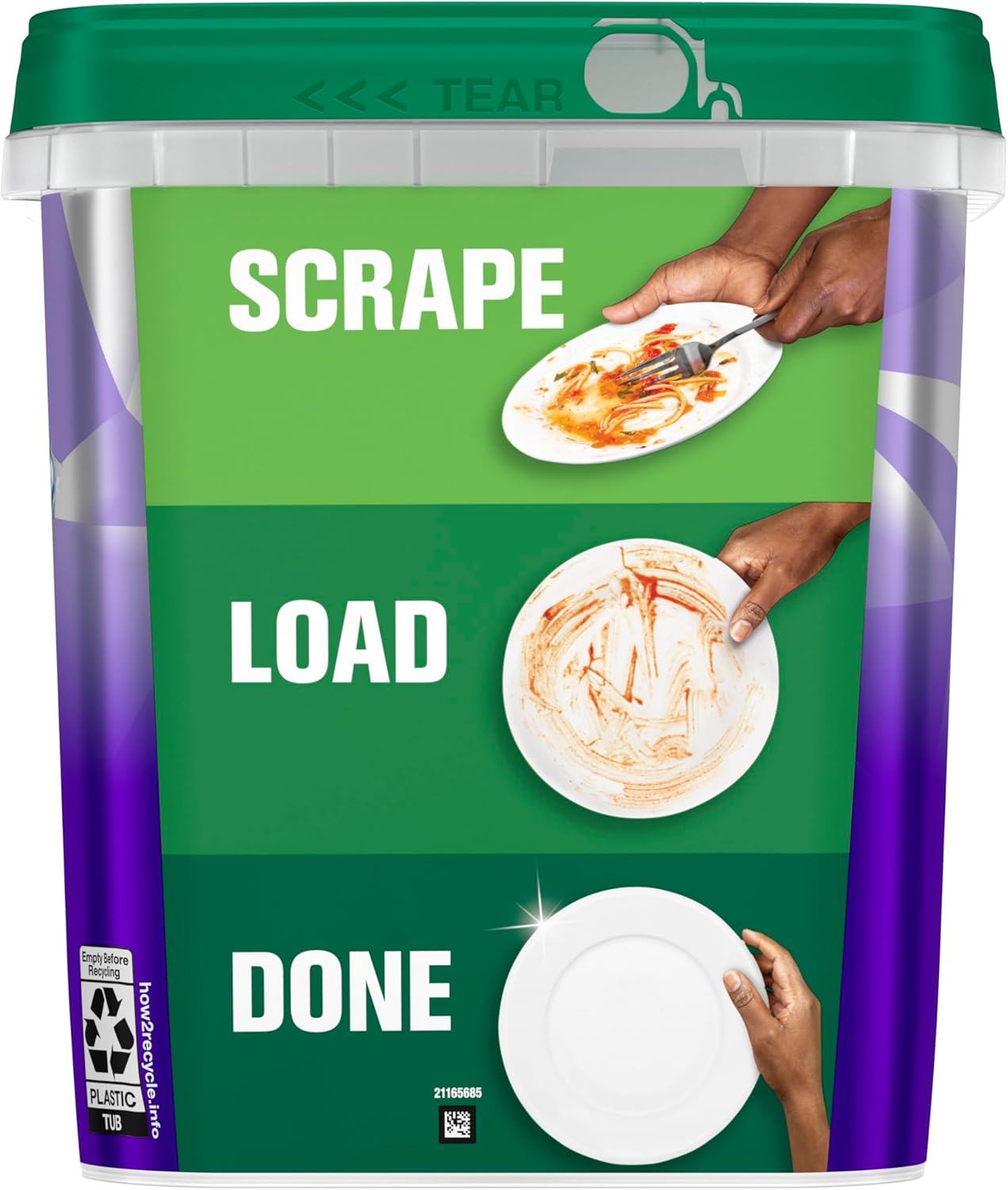 Cascade Platinum Plus Dishwasher Pods, Dishwasher Detergent, Dish Detergent Soap, Fresh, 19 Count