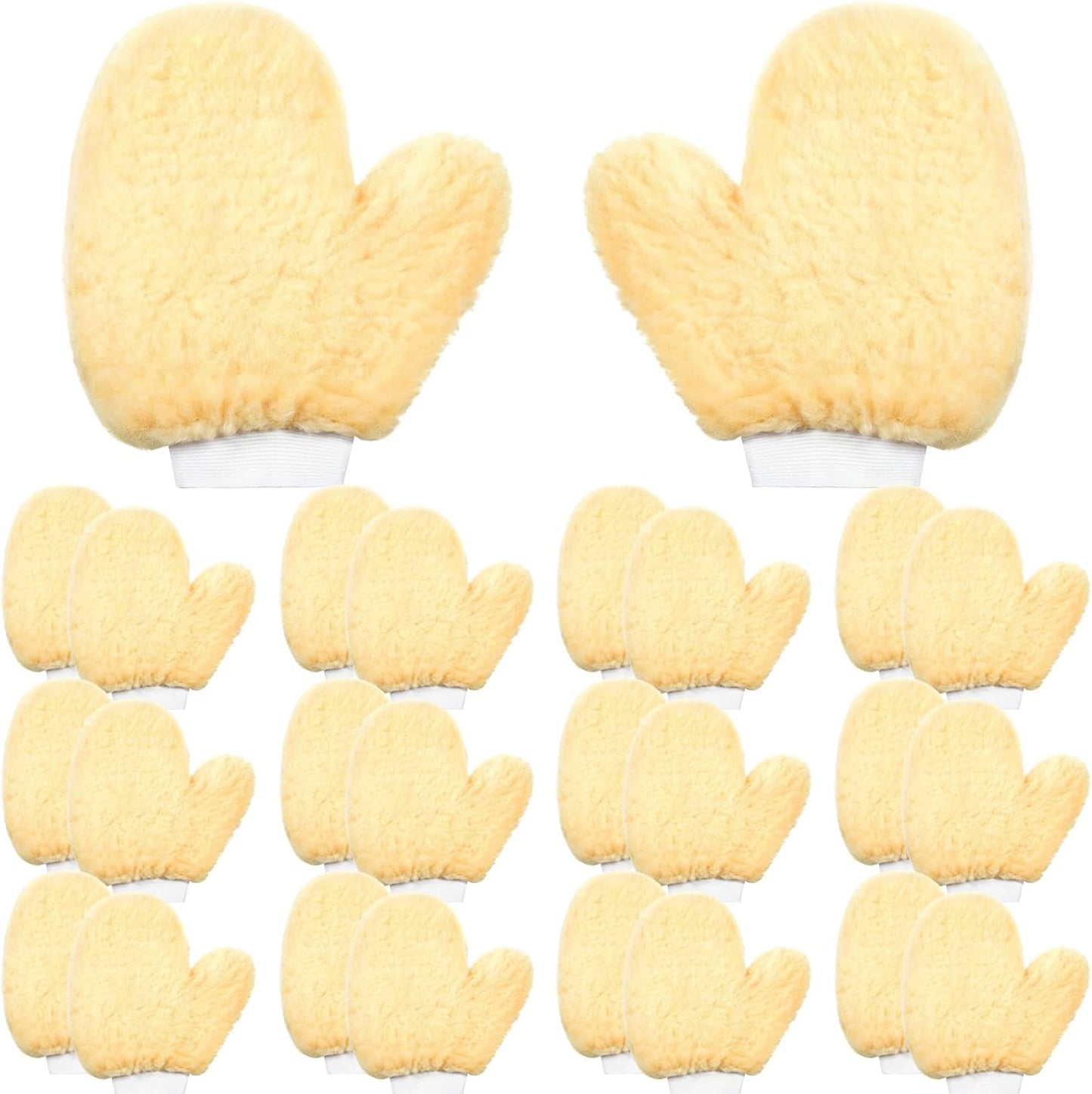 Remerry 12 Pcs Painters Mitt Painting Gloves with Thumb Paint Mitt Cleaning Dusting Gloves for Painters Decorators