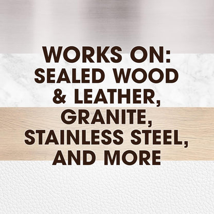 Pledge Multisurface Furniture Polish Spray, Works on Wood, Granite, and Leather, Shines and Protects, Orange, 9.7 oz - Pack of 12