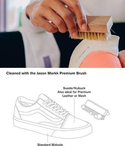 Jason Markk Shoe & Sneaker Care, Shoe Cleaner, Cleans & Conditions Footwear