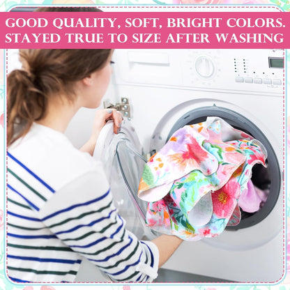 36 Pack Vintage Reusable Cleaning Cloths Washable Cotton Kitchen Towels for Home (Gray)