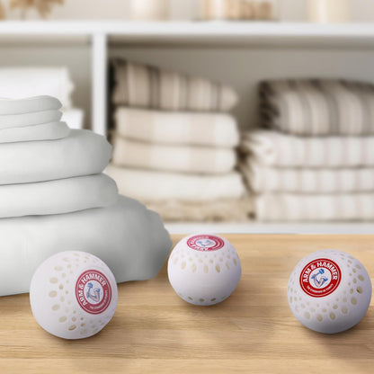 Arm & Hammer OdorBusterz® Odor Eliminator Balls, Clean Burst, 10 Count – Baking Soda Odor Control for Closets, Drawers, Hampers & Small Spaces