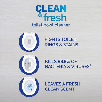 Lysol Cling Gel Toilet Bowl Cleaner, Country Scent, 24 Ounce (Pack of 3)