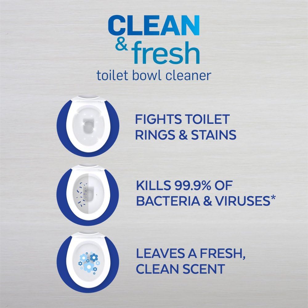 Lysol Cling Gel Toilet Bowl Cleaner, Country Scent, 24-Ounce