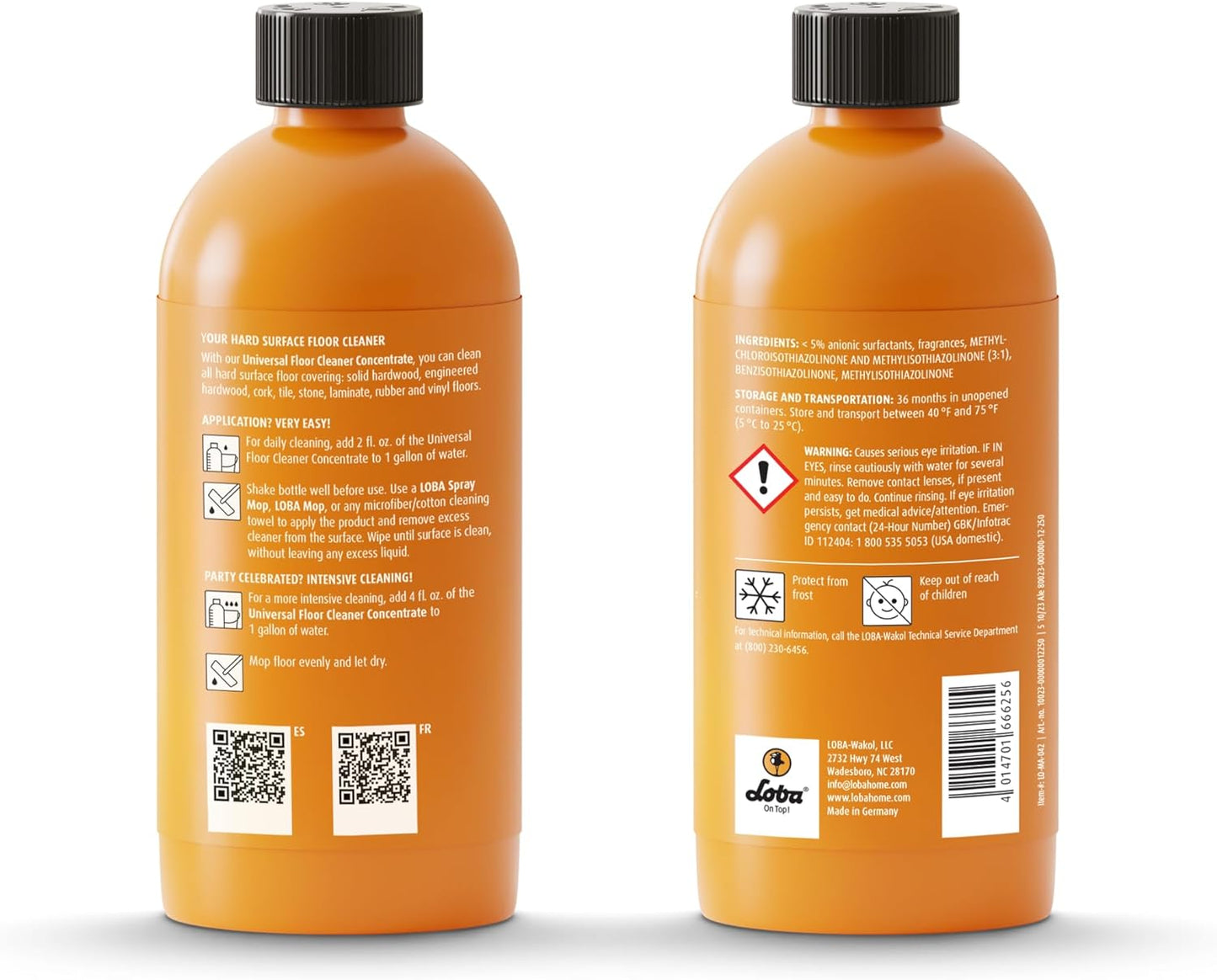 LOBA Universal Floor Cleaner Concentrate 16 fl. oz. - 2 pack