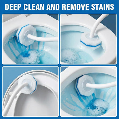 Disposable Toilet Wand Refills Compatible with Clorox, Deep Cleaning Push-Button Release Heads for Hygienic Bathroom Cleaning (30, count of 1)
