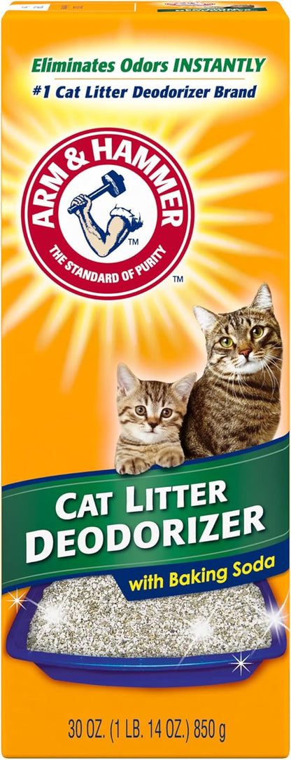 ARM & HAMMER Cat Litter Deodorizer Double Duty, 30 oz, 6 Pack