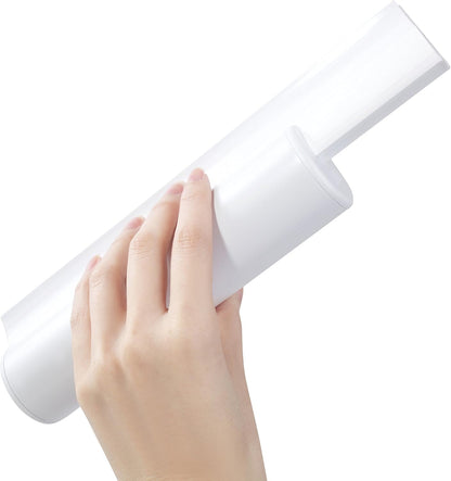 Cleret Dual Bladed Classic Bath Squeegee - All White