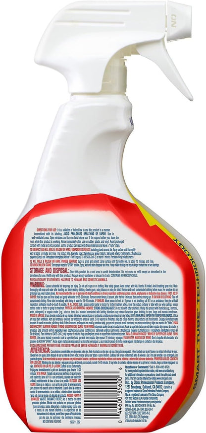 Tilex CloroxPro Disinfecting Instant Mold and Mildew Remover Spray, 32 oz. (35600)