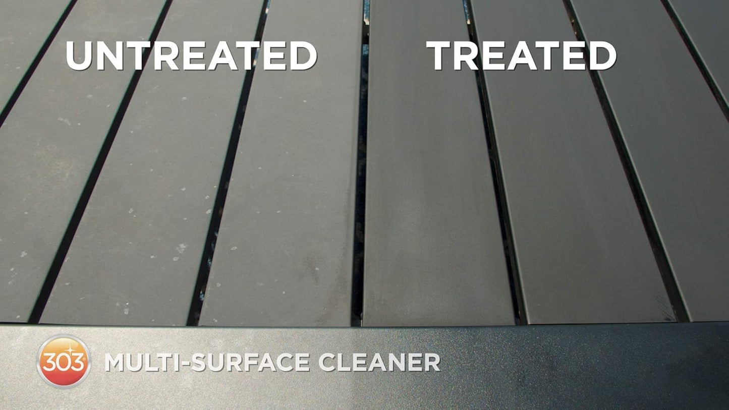303 Multi-Surface Cleaner - Safely Cleans All Water Safe Surfaces - Ultimate Cleaning Power - Rinses Residue Free - Recommended By Sunbrella, 16 fl. oz. (30445CSR) Packaging May Vary