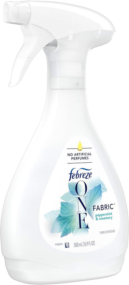 Febreze One Fabric Refresher, Peppermint & Rosemary, 16.9 Fluid Ounce