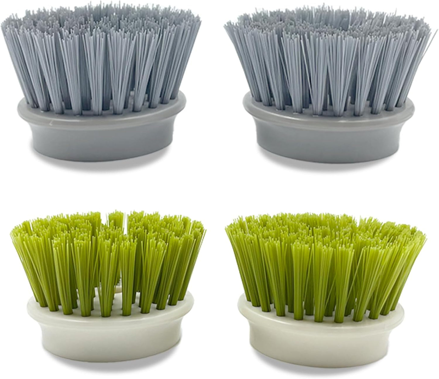 Soap Dispenser Dish Brush Palm Brush Scrub Brush Equipped with Storage Bracket and Drainage Base,Easy to Clean Kitchen Utensils and Sink, Includes a Replaceable Brush（Green）
