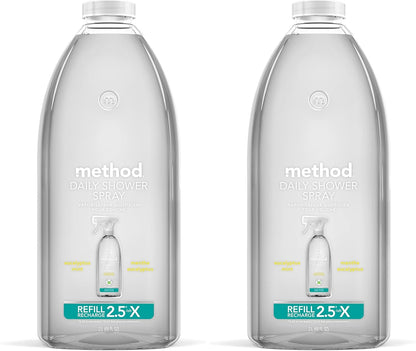 Method Daily Shower Cleaner Spray, Ylang Ylang, For Showers, Tile, Fixtures, Glass and Tubs, 28 oz spray bottle (Pack of 1)