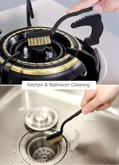 SUJAYU Brass Wire Brush Rust Remover, Small Wire Brush for Cleaning, Paint Stripper for Metal, Wood, Rustoleum Fabric Spray Paint (Brass, 12.00)