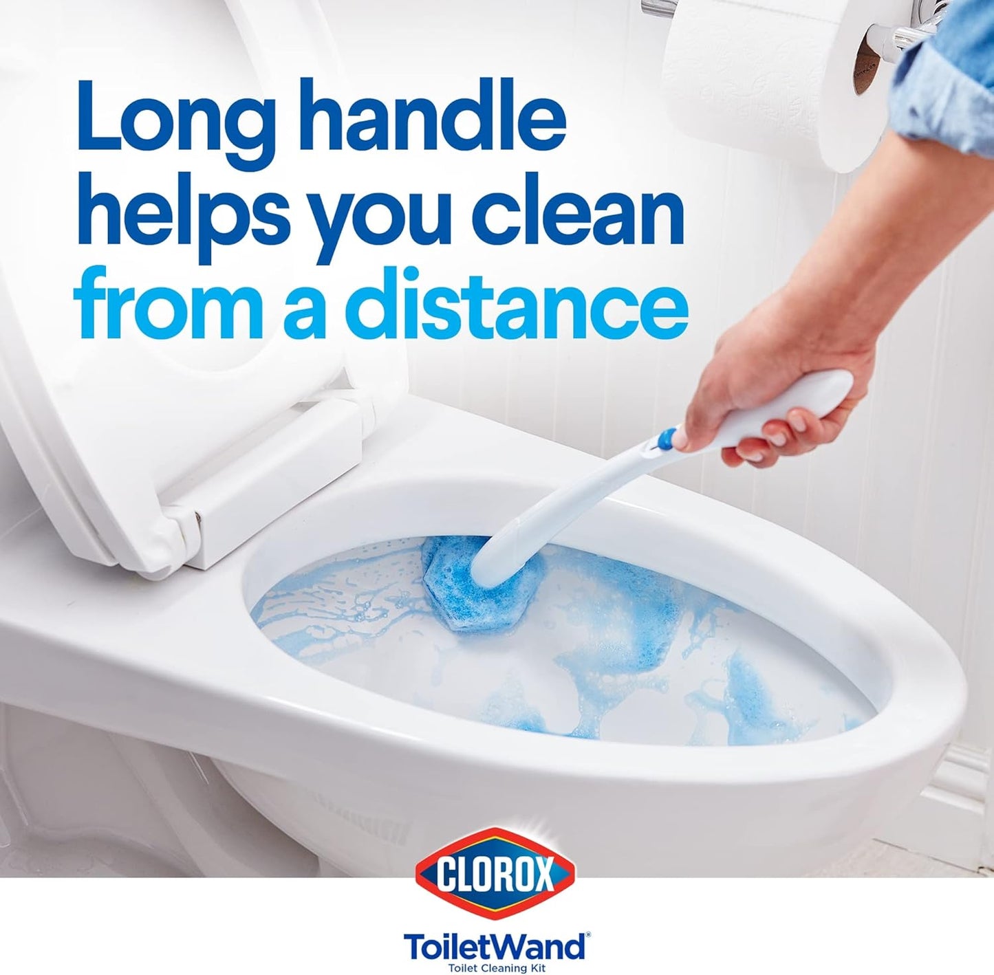 CLOROX Disinfecting Value Pack, 3x 75ct Disinfecting Wipes, Toilet Wand System with 16 Disinfecting Refills