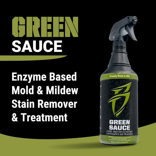 Boat Bling Green Sauce Enzyme-Based Stain Remover for Boat Interiors and Exterior, 32 oz.