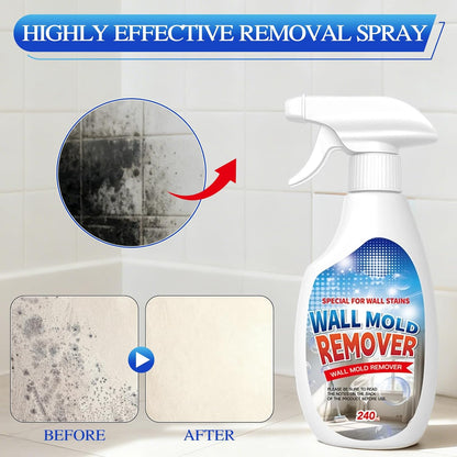 Highly Effective Removal Spray,Wall Cleaner Spray,Multi-Surface Cleaning Solution,Wall Cleaner for Wood,Tile,Fabric,Bathrooms,Kitchens - 8.12 Fl oz