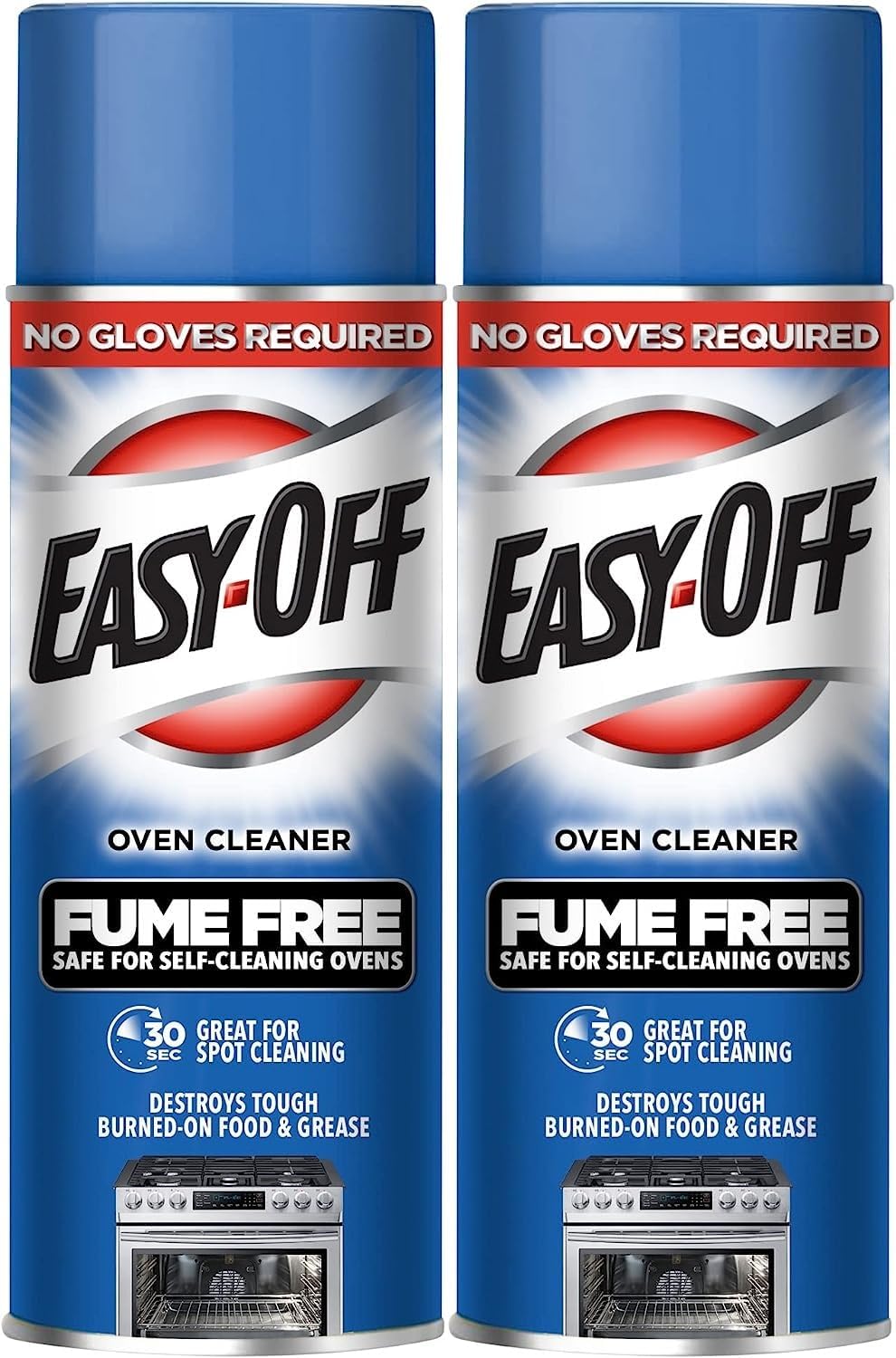 Easy-Off Fume Free Oven Cleaner Foam, Removes Grease & Burned-On Food, For Ovens, Air Fryers & More 14.5oz
