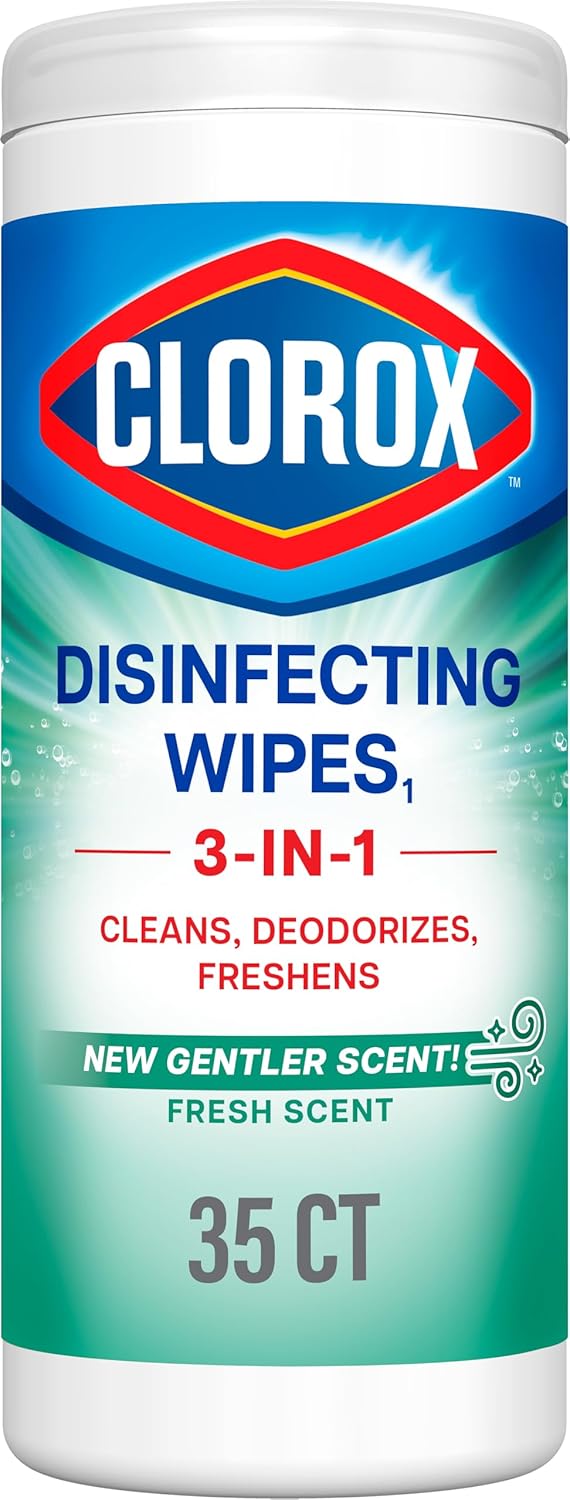 Clorox Disinfecting Cleaning Wipes Variety Pack, 35 Count Each (Package May Vary)