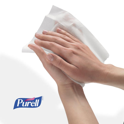 Purell Hand Sanitizing Wipes, Clean Refreshing Scent, 40 Count Hand Wipes Canister (Pack of 6) - 9120-06-CMR