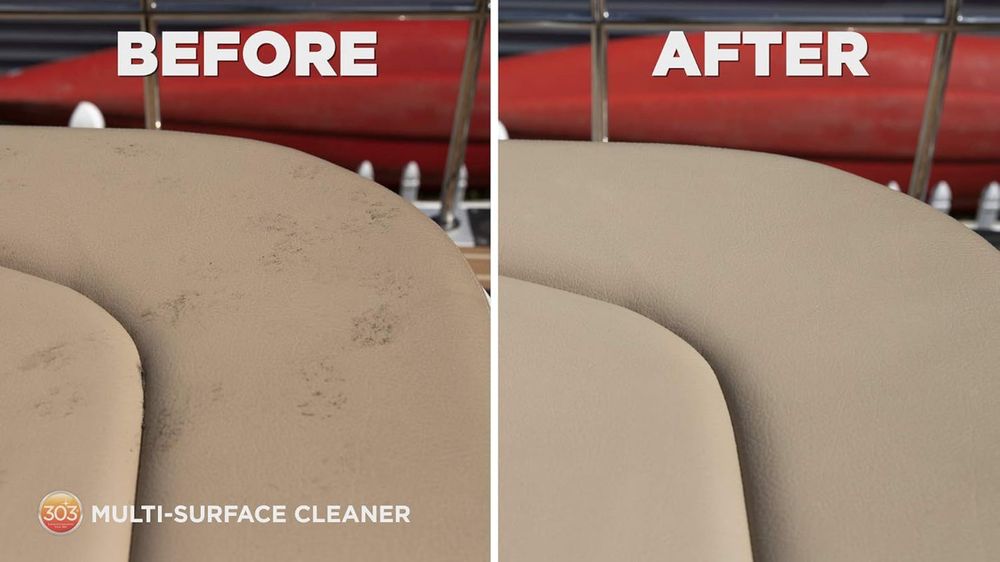 303 Multi-Surface Cleaner - Safely Cleans All Water Safe Surfaces - Ultimate Cleaning Power - Rinses Residue Free - Recommended By Sunbrella, 16 fl. oz. (30445CSR) Packaging May Vary