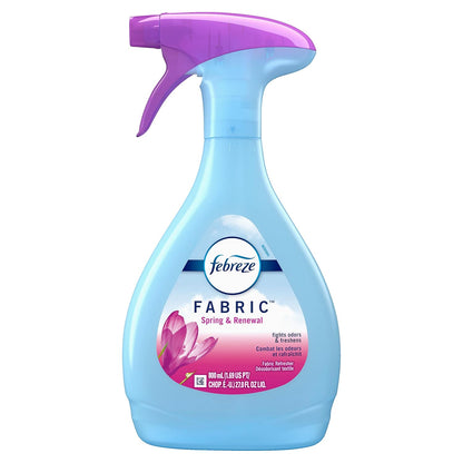 Febreze Air Freshener, Fabric Refresher Air Freshener, Spring & Renewal Air Freshener, 27 Fluid Ounce
