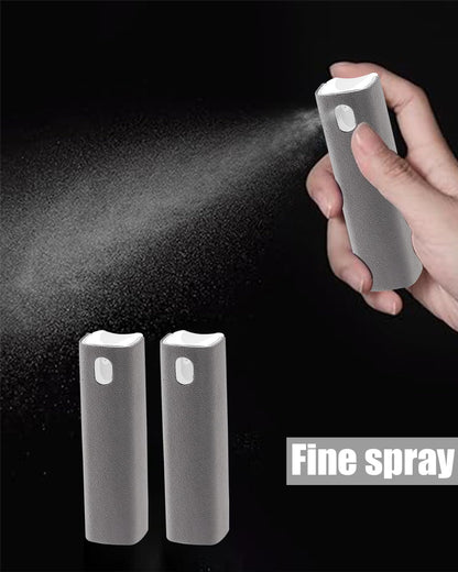 Screen Cleaner Spray and Wipe Touch Screen Cleaner for iPhone iPad Computer Laptop Tablet MacBook Cell Phone Eyeglasses（Pink）