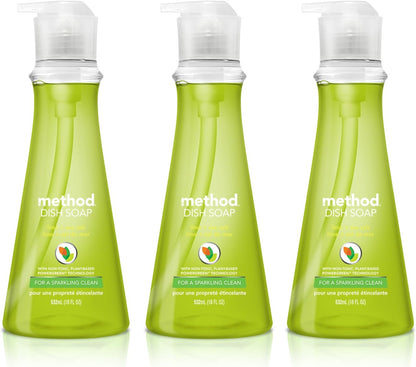 DISH SOAP LIME/SS 18OZ