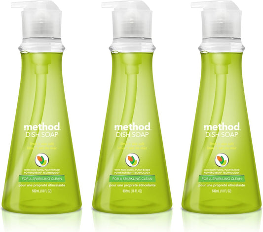 DISH SOAP LIME/SS 18OZ