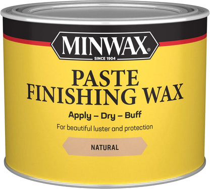 Minwax Paste Finishing Wax, 16 oz., Natural Finish