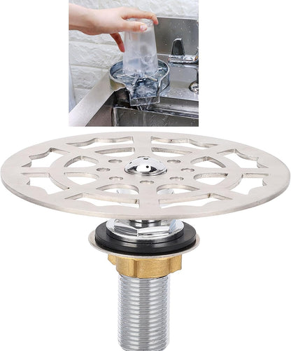 Glass Rinser for Kitchen Sink, Professional Bar Glass Rinser Faucet Stainless Steel Automatic Cup Washer Cleaner Accessory for Home Kitchen Sink Restaurant Bar Hotel