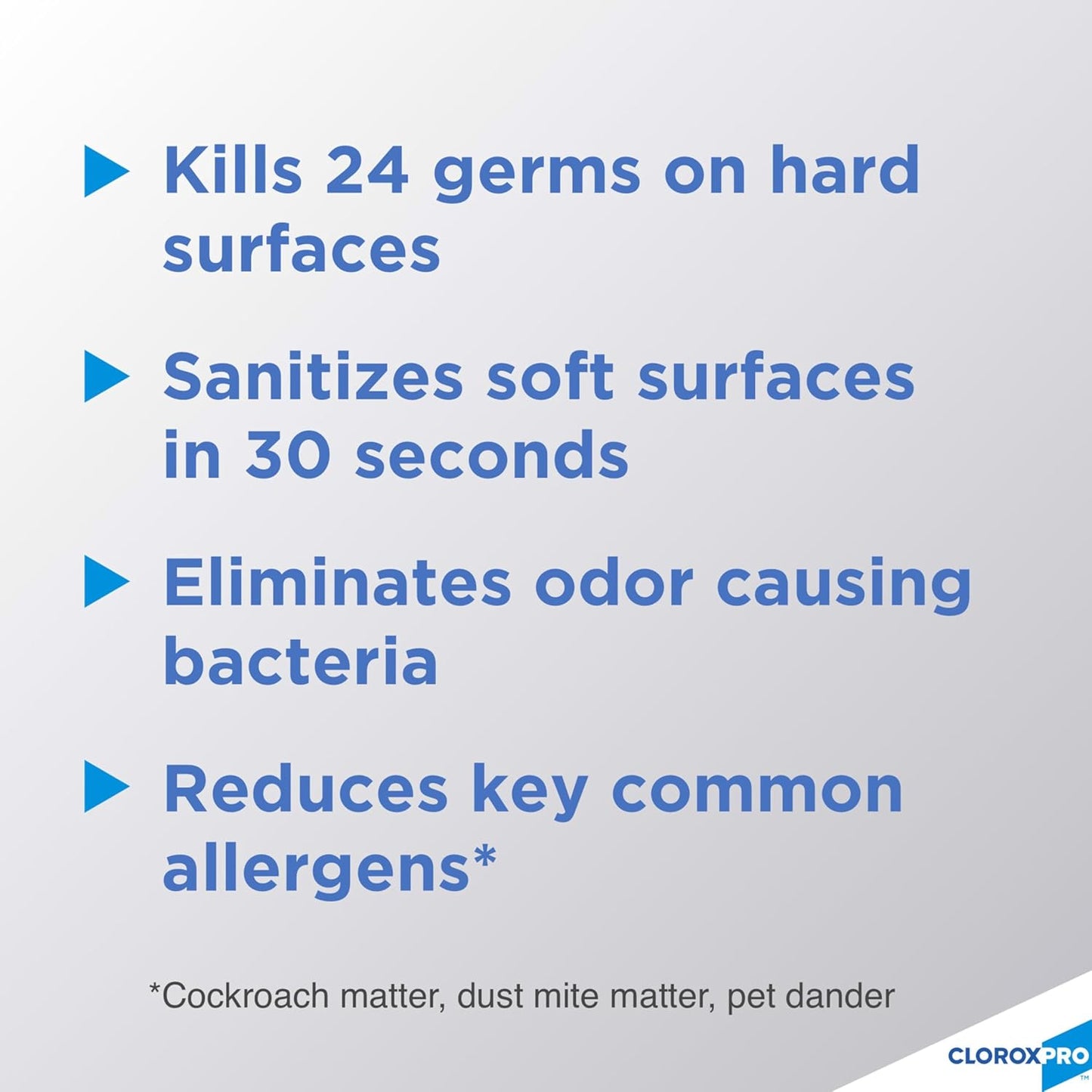 CloroxPro Clorox 4 in One Disinfectant & Sanitizer, Citrus, 14 Ounce Can