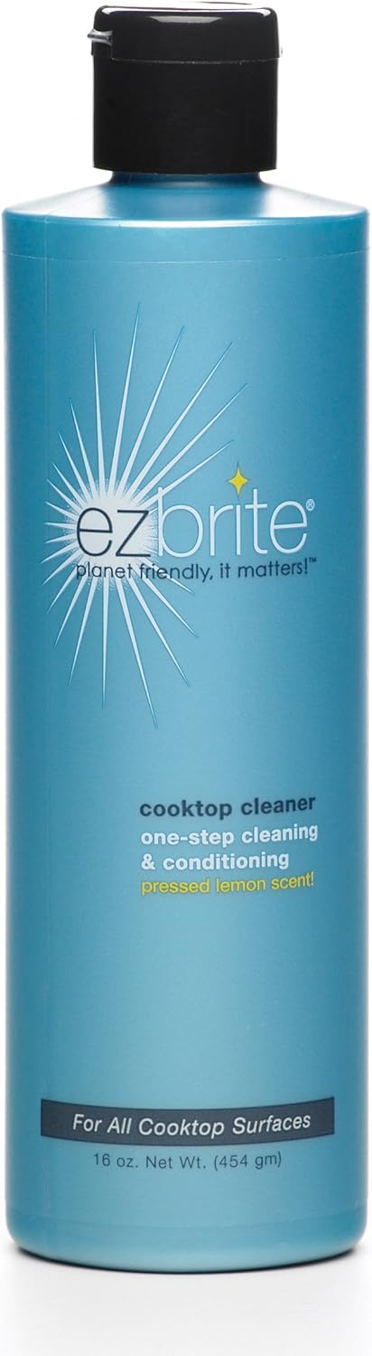 Glass and Ceramic Cooktop Cleaner and Conditioner, 16-Ounce Gel