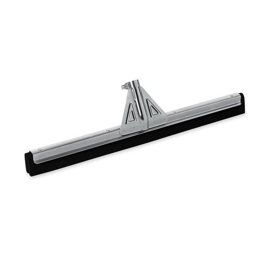 Rubbermaid Commercial Products Heavy-Duty Floor Dual Squeegee Black for Warehouses/Concrete/Car Garage/Basement Floor