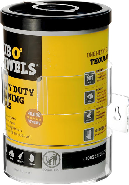 Wall-Mounted Wipes Holder for Cleaning Wipes, Acrylic Wipe Container Holder Rack for Wall - Easy Installation, Idea for Kitchen, Bathroom, Office, School, Clear (4.33" L x 4.72" W x 5.51" H)